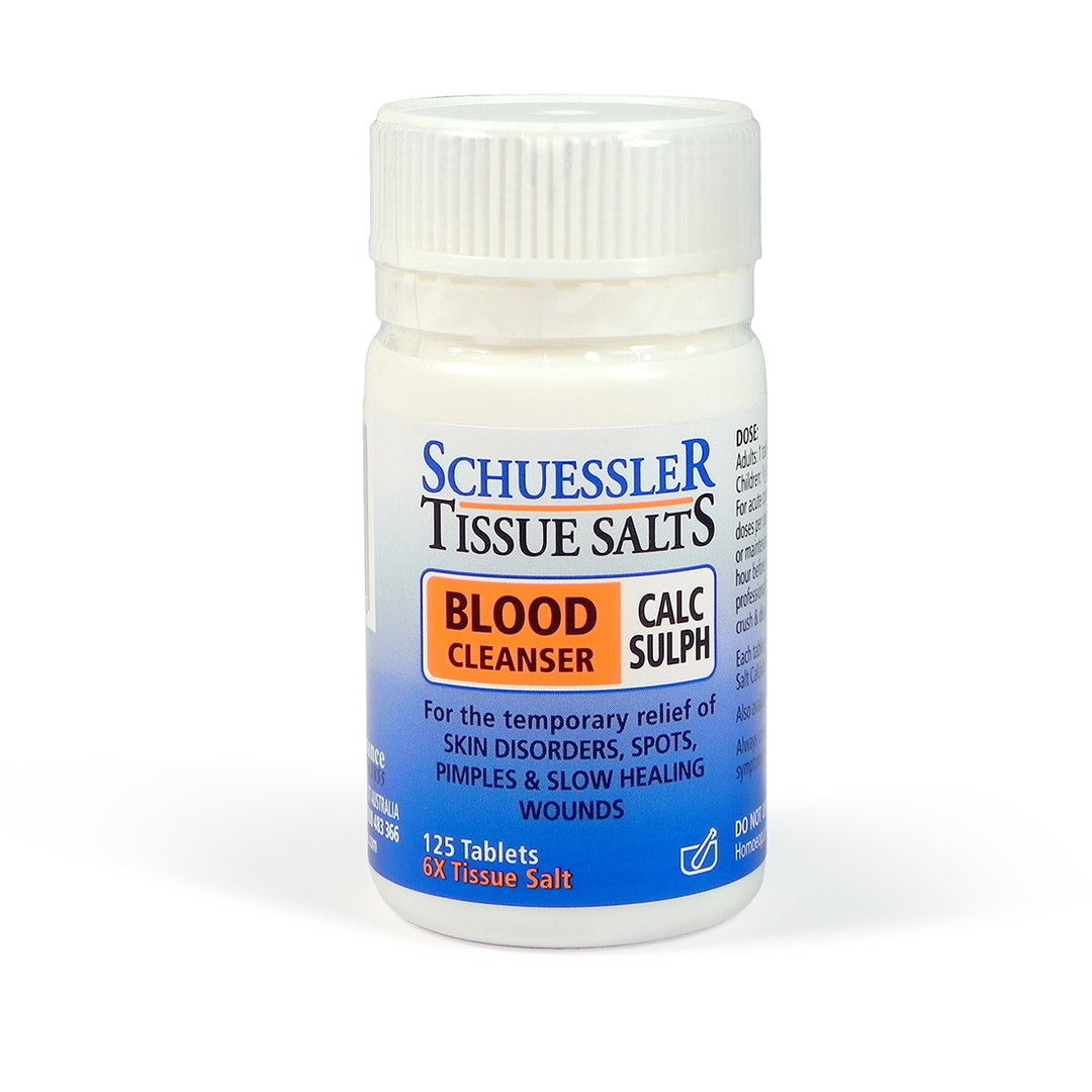 T Salts Calc Sulph 6X 125 Tabs