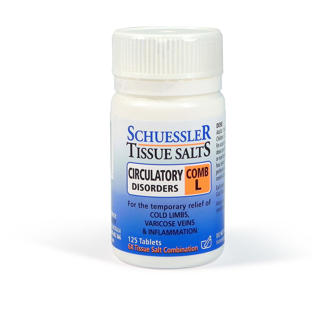 Tissue Salts Comb L 125 Tabs