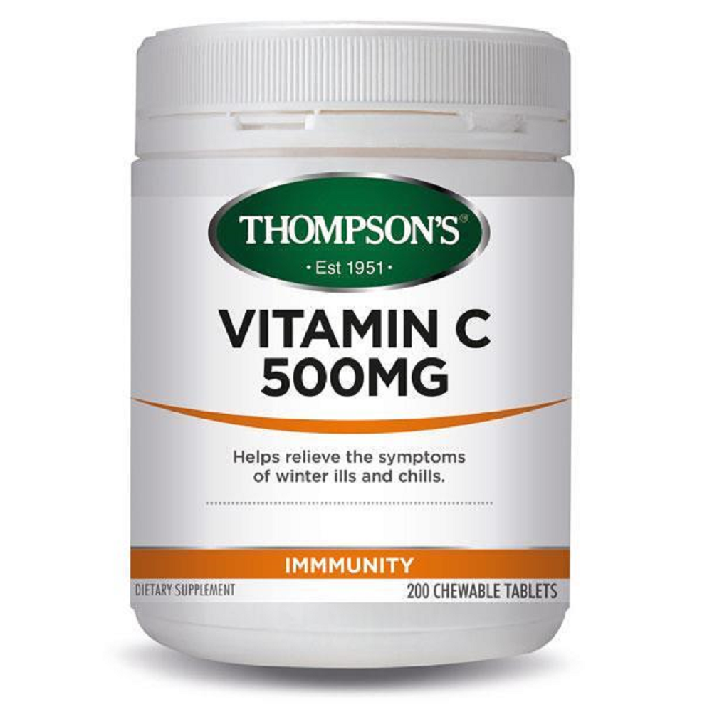 Vit C Chew 500Mg 200 Tabs