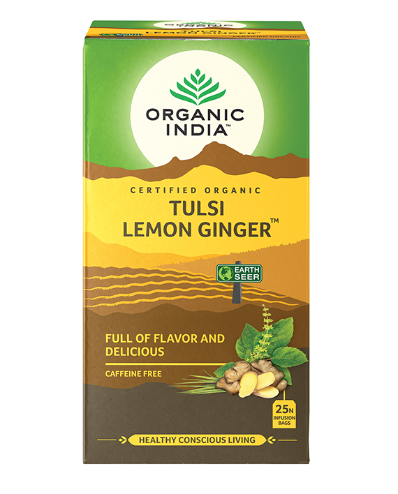 Tulsi Lemon Ginger Tea 25 Tbags