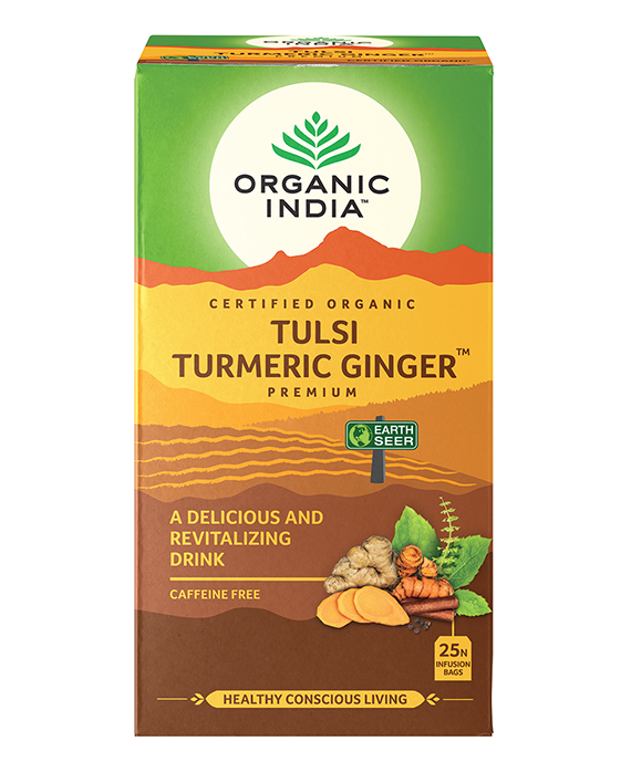 Tulsi Turmeric Ginger Tea 25 Tbags
