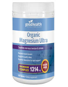 Organic Magnesium Ultra 60 Tabs