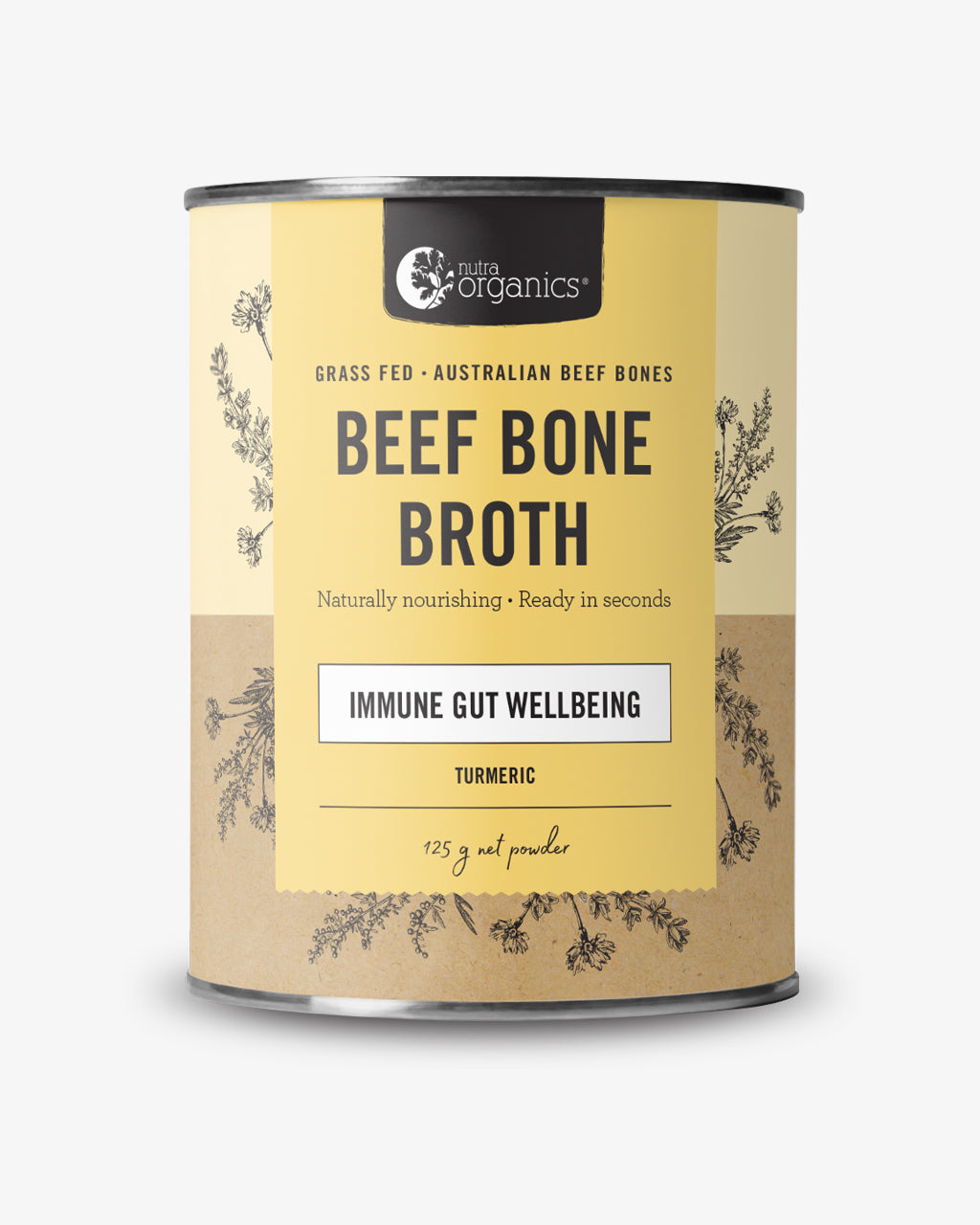 Beef Bone Broth Turmeric 125G