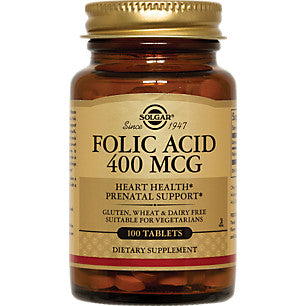 Folic Acid 400Mcg 100 Tabs#