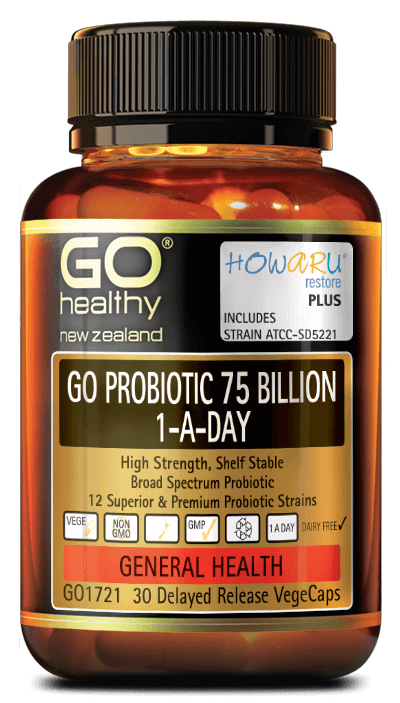 Probiotic 75 Bill 60 Vcaps – Plum Organics Papamoa