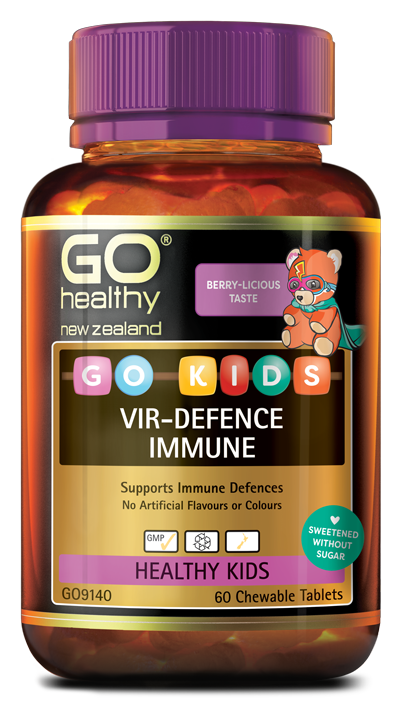 Go Kids Vir-Defence Immune Kids 60 Chewable Tablets (Exp 12/24)