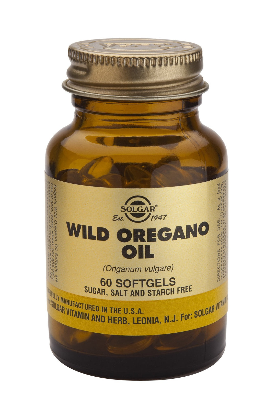 Wild Oregano Oil 60 Caps