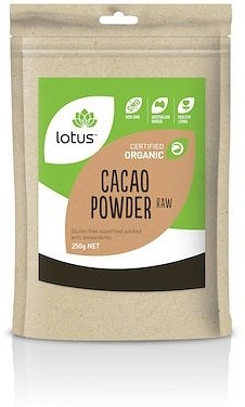 Lotus Cacao Powered Raw 250G