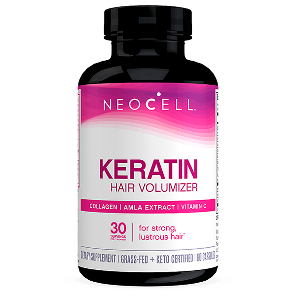 Keratin Hair Volumizer 60Cap