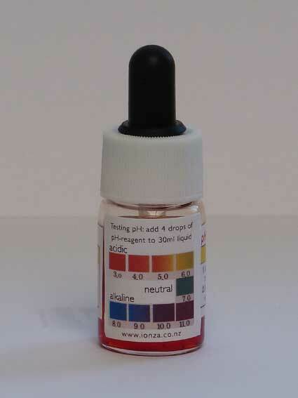 Ph Tester Bottle Ionza