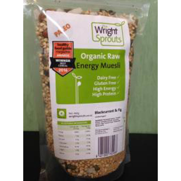 Muesli Org Raw Bcurrant Fig