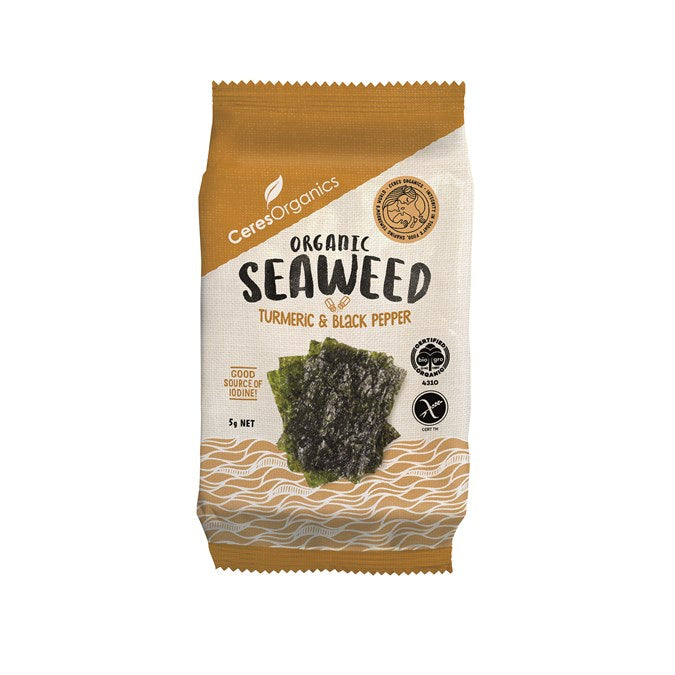 Seaweed Turmeric & Bl Pepper Snack 5G