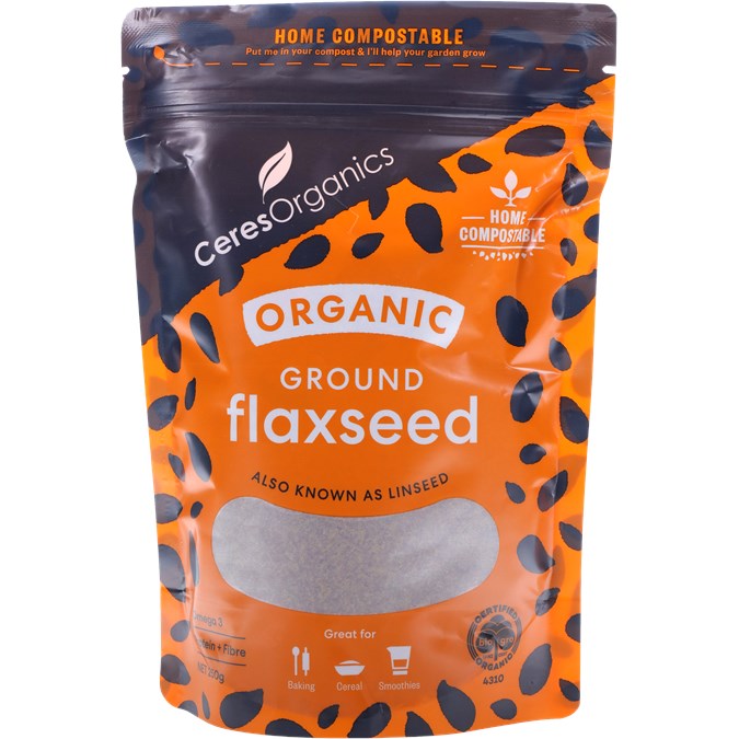 Flaxseed Ground Org 250G
