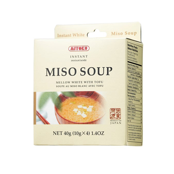 Miso Soup Mellow White W Tofu 4X10G