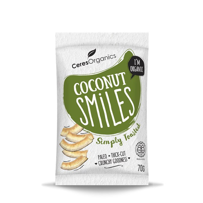 Coconut Smiles Toasted 70G