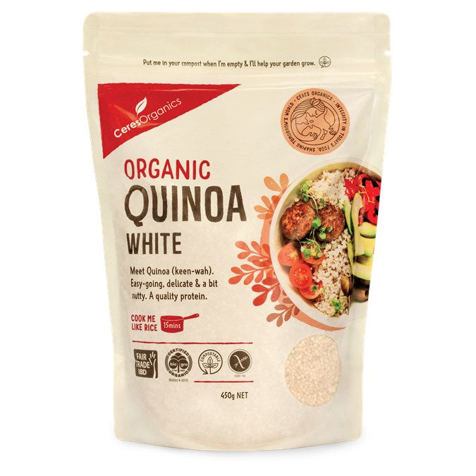 Organic Quinoa White 450Gm