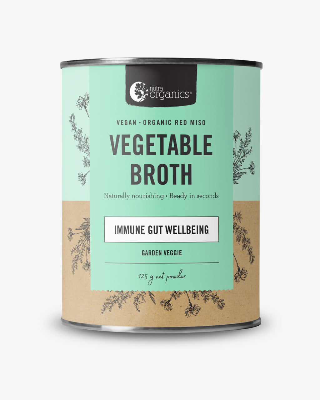 Vegetable Broth Garden Veggie 125G