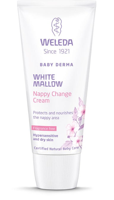 White Mallow Nappy Change Crea